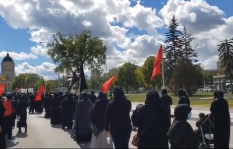 برگزاری راهپیمایی عاشورا برای اولین بار در وینیپگ کانادا