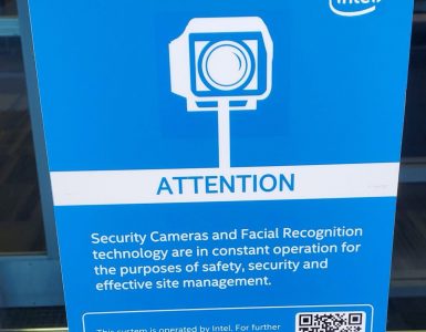 استفاده از هوش مصنوعی و نرم افزارهای تشخیص چهره برای مراقبت و امنیت شرکت اینتل